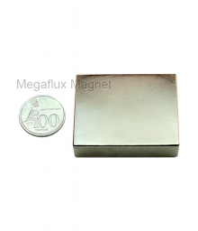 kotak 50 mm x 40 mm x 16 mm, Neodymium Magnet