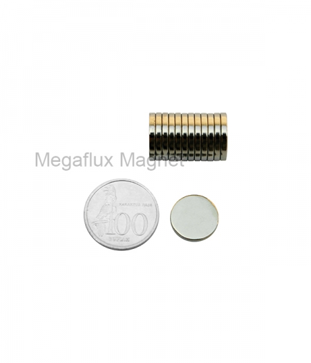 Lingkaran 15 mm x 2 mm, Neodymium Magnet