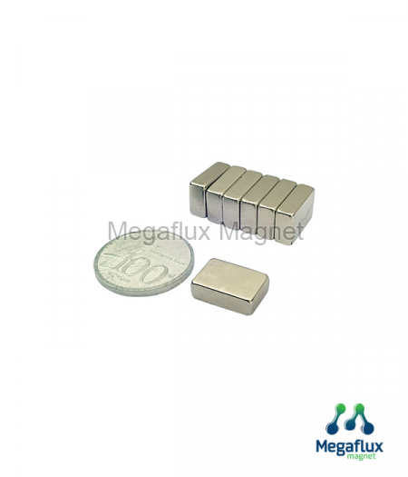GE - kotak 15 mm x 10 mm x 5 mm,  Neodymium Magnet. Ekonomis