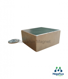 GE - kotak 50 mm x 50 mm x 25 mm, Neodymium Magnet. Ekonomis