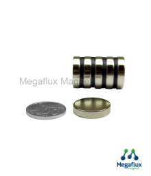GE - Lingkaran 22 mm x 5 mm, Neodymium Magnet. Ekonomis