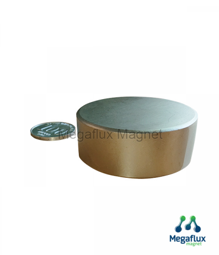 GE - Lingkaran 50 mm x 20 mm, Neodymium Magnet. Ekonomis