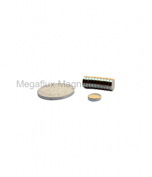 GE - Lingkaran 8 mm x 2 mm, Neodymium Magnet. Ekonomis