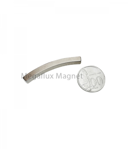 Jangkar 1/8 Lingkaran , OD65,ID60,H5 mm, Neodymium Magnet
