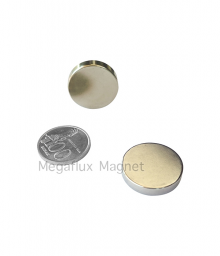 Lingkaran 24 mm x 5 mm, Magnet Neodymium, super kuat